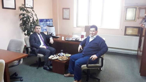 Kaymakam Çimşit, Nur’u ziyaret etti