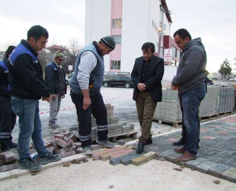 İrban çalışmaları yerinde inceliyor