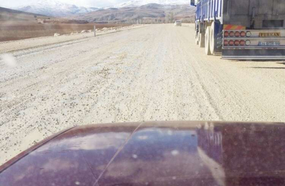 Açıldı denilen yol bu mu?