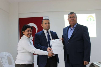  “ İyi Tarım uygulamaları” sertifikaları verildi