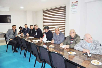 Tınkaz istişare toplantısına katıldı