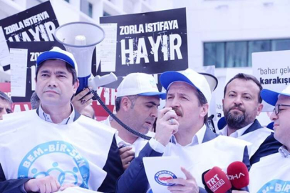 Memur Sen büyükşehri protesto etti