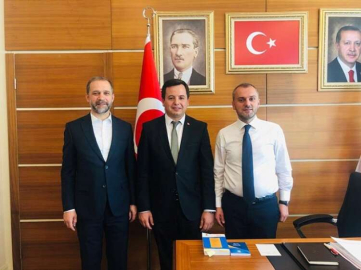 Sancaktar genel merkezi ziyaret etti