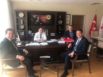 Sancaktar ve İşlek’ten Ankara mesaisi