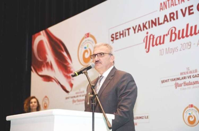 Şehit aileleri iftara katıldı