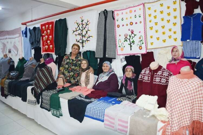 Halk eğitimin yılsonu sergisi bugün