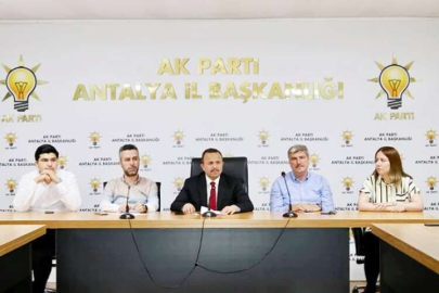 Sancaktar ilçe başkanları toplantısına katıldı