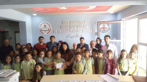 Minik yüreklerden büyük yardım