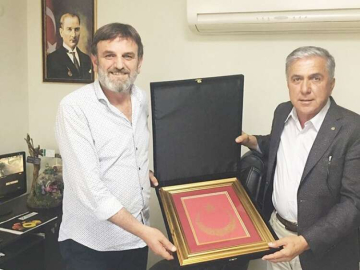 Başkan Çetin Gökce’yi ziyaret etti