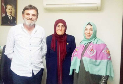 Bir Umut Gönüllüleri Gökce’yi ziyaret etti