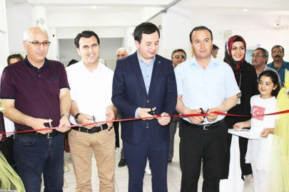 Osman Önal’da resim sergisi yapıldı