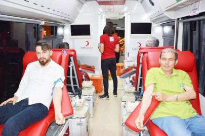 Kadir Gecesinde kan bağışı kampanyası yapıldı