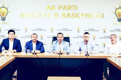 Sancaktar ilçe başkanları toplantısına katıldı