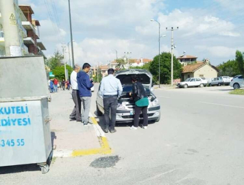 66 sürücü adayı direksiyon başına geçti