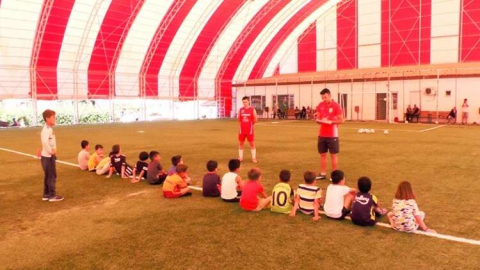 Belediyespor Futbol Yaz Okulu dün başladı