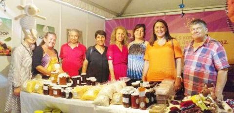 Korkuteli Kooperatifi festivale katıldı