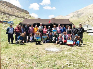 Çoban Ressam Yörük kültürünü tanıttı