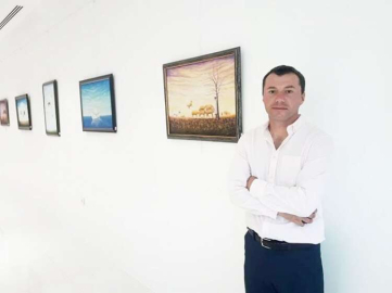 Çoban Ressam dördüncü sergisini açtı
