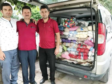 Korucu’dan kermese destek