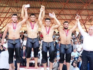 Yaylanın aslanları Kırkpınar’dan kürsü ile döndü
