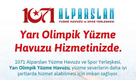 Yüzme havuzu hizmete açıldı