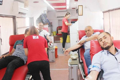 Altı günde 480 ünite bağış 
