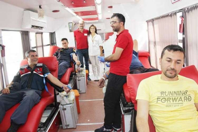 10 günde 640 ünite kan bağışı alındı