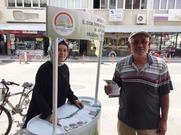 Tarım ilçe stand çalışması yaptı
