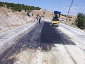 Büyükşehir yol bakımlarına başladı