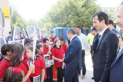 Minikler Yaya Geçinde nöbet tuttular