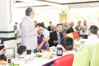 Müftülük personeli kahvaltıda buluştu