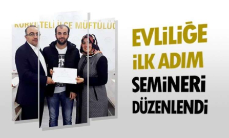 Evliliğe ilk adım semineri düzenlendi