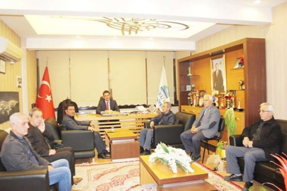 Başkanlardan İşlek’e ziyaret