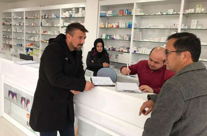 Eczanelerde tıbbi ürün kontrolleri yapıldı