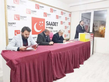 Saadet Partisi İlçe Divan Kurulu toplandı