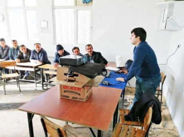 Tıbbi ve aromatik bitki yetiştiriciliği kursu açıldı