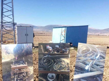Jandarmadan kablo hırsızlarına geçit yok