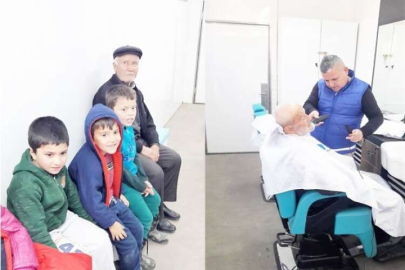 Mobil Kuaför Korkuteli ’de hizmet verdi 