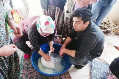 Kadın çiftçilere peynir yapımı öğretildi