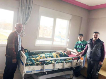 Büyükşehir'den hasta yatağı