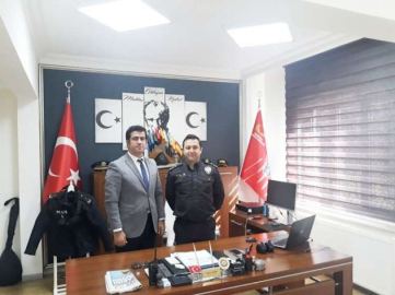 Tunç Çiçek'i Ziyaret Etti 