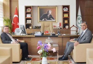 Kaymakam Çimşit’ten Coşkun’a ziyaret
