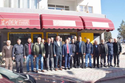 Dernek ve protokol bir araya geldi