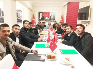 CHP gençlik kolları görev dağılımını yaptı