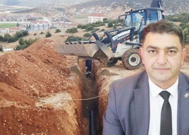 Karşıyaka mahallesine kanalizasyon hattı