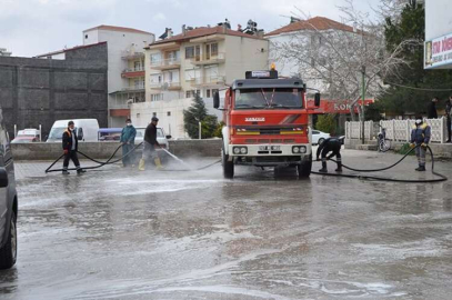 Korkuteli Belediyesi’nden dezenfekte çalışması