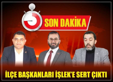 3 İlçe Başkanından ortak açıklama