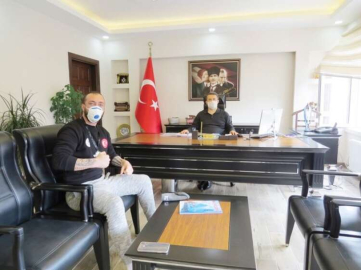 Çakar’dan Çimşit’e ziyaret
