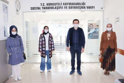 Sancaktar vakfı ziyaret etti