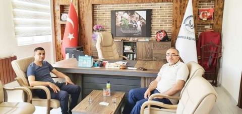  Yıldız’dan Müftü Yazıcı’ya veda ziyareti 